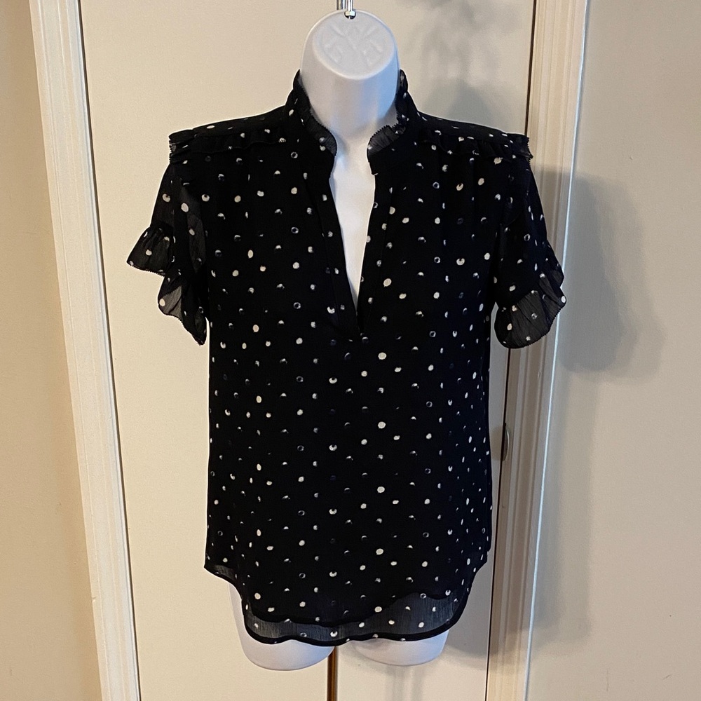 J. Crew Point Sur Blouse